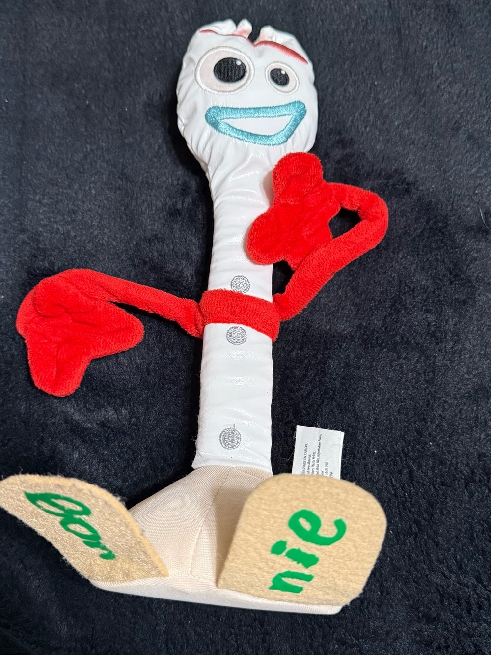 Disney Pixar Forky Plush Toy 2019 Toy Story 4 Just Play Posable Figure
